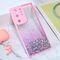 Futrola Frame Glitter - Samsung Galaxy S23 Ultra roze.