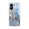 Silikonska futrola PRINT - Xiaomi Redmi 13C Blue Gold Marble.