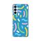 Silikonska futrola PRINT - Samsung A156 Galaxy A15 5G Happy Lines blue.