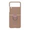 Futrola Elegant Fold design - Samsung F721B Samsung F721 Galaxy Z Flip 4 roze (MS).