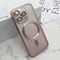Futrola GLITTER MAGSAFE - iPhone 15 Pro (6.1) roze (MS).