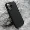 Silikonska futrola BRUSHED - iPhone 16 (6.1) crna (MS).
