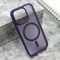Futrola SILKY MAGSAFE mat - iPhone 15 Pro (6.1) ljubicasta (MS).