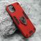 Futrola Square Ring - iPhone 15 Plus crvena (MS).