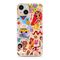 Silikonska futrola ultra tanka (skin) PRINT CLEAR - iPhone 14 (6.1) ND0326 (MS).