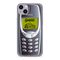 Silikonska futrola ultra tanka (skin) PRINT CLEAR - iPhone 14 Plus (6.7) ND0333 (MS).