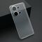 Silikonska futrola ultra tanka (skin) PROTECT - Xiaomi Redmi Note 13 Pro 4G providna (bela) (MS).
