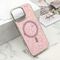 Futrola GLAM GLOW MagSafe - iPhone 16 Pro Max (6.9) roze (MS).