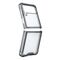 Futrola providna TPU - Samsung F721B Samsung F721 Galaxy Z Flip 4 crna.