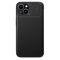 Futrola Nillkin Qin Pro (plain leather) - iPhone 14 Plus crna.