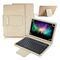 Futrola sa Bluetooth Tastaturom Leather - Tablet 10" Univerzalna zlatna.