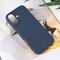 Futrola Teracell Soft Velvet - iPhone 17 tamno plava.