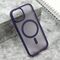 Futrola SILKY MAGSAFE mat - iPhone 15 ljubicasta (MS).