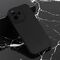 Silikonska futrola Teracell Giulietta - iPhone 17 mat crna.