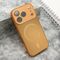 Futrola COLOR METAL Magsafe - iPhone 17 Pro (6.3) narandzasta (MS).