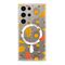 Futrola silikonska print MagSafe - Samsung S928 Galaxy S24 Ultra 5G leaves (MS).