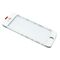 Staklo touchscreen-a - Iphone 6S sa frejmom + oca white (beli) (MS).