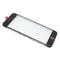 Staklo touchscreen-a - Iphone 7 PLUS sa frejmom black (crni) (MS).