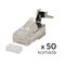 Konektor RJ45 metal CAT 7 50 kom.
