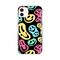 Silikonska futrola PRINT - iPhone 11 6.1 black (crni) Color Smiles.