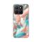 Silikonska futrola PRINT - Huawei Honor X8c Pastel Feathers.