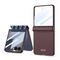 Futrola SMOOTH LINE - Samsung F751B Galaxy Z Flip 7 5G bordo (GKK case) (MS).