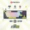 Tastatura Mehanicka Gaming Fantech MK877S RGB Atom 87S Mori bela (Red switch).