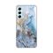 Silikonska futrola PRINT - Samsung Galaxy A34 5G 5G Blue Gold Marble.