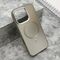 Futrola COLOR METAL MagSafe - iPhone 16 Pro (6.3) srebrna (MS).