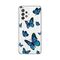 Silikonska futrola PRINT - Samsung A525 Galaxy A52 4G/A526 Galaxy A52 5G/A528B Galaxy A52s 5G Blue butterfly.