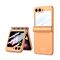 Futrola SMOOTH LINE - Samsung F741B/F761B Galaxy Z Flip 6 5G/Z Flip 7 FE 5G narandzasta (GKK case) (MS).