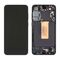 LCD displej (ekran) - Samsung S916B/Galaxy S23 Plus + touchscreen + frame Phantom black (crni) Service Pack ORG/GH82-30476A.
