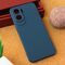 Silikonska futrola Teracell Giulietta - Huawei Honor 90 Lite mat tamno plava.