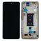 LCD displej (ekran) - Xiaomi 11T Pro + touchscreen + frame Silver Service Pack ORG/56000D0K3S00.