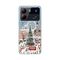 Silikonska futrola PRINT Skin - ZTE Blade A54 Christmas Town.