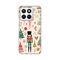 Silikonska futrola PRINT - Huawei Honor X8c Vintage Christmas.