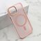 Futrola SILKY MAGSAFE II - Iphone 12/12 Pro (6.1) roze (MS).