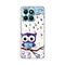 Silikonska futrola PRINT Skin - Huawei Honor X6a Owl.