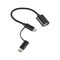 Kabl OTG type C micro USB na USB Z 3.0 JWD.