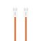 USB data kabl MOXOM MX-CB369 pleteni Fast 60W 3A Type-C na Type-C 1m narandzasti (MS).
