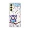 Silikonska futrola PRINT Skin - Samsung A556 Galaxy A55 5G Owl.