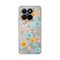 Silikonska futrola PRINT Skin - Honor X7d 4G/400 Smart 5G Lovely Flowers.