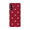 Silikonska futrola PRINT Skin - Samsung A175 Galaxy A17 Burgundy Hearts.