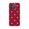 Silikonska futrola PRINT Skin - Huawei Honor X6c Burgundy Hearts.