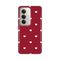 Silikonska futrola PRINT Skin - Xiaomi Redmi 15 4G Burgundy Hearts.