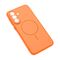 Futrola Magsafe mat Line - Samsung A376 Galaxy A37 narandzasta.