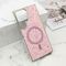 Futrola GLAM GLOW MagSafe - Samsung S928 Galaxy S24 Ultra 5G roze (MS).