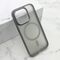Futrola SILKY MAGSAFE II - iPhone 15 Pro (6.1) siva (MS).