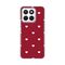 Silikonska futrola PRINT Skin - Huawei Honor X8c Burgundy Hearts.