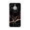 Silikonska futrola PRINT - Huawei Honor Magic 8 Lite All black (crni).